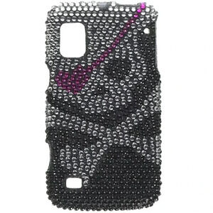 Dazzling Diamante SKULL Diamond Case for ZTE Warp N860